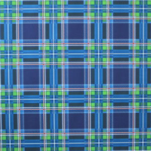 Hârtie ambalat cadouri CLASSICO tartan albastru - Img 2