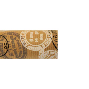 Hartie ambalat cadouri Kraft Vintage Stamps - Img 2