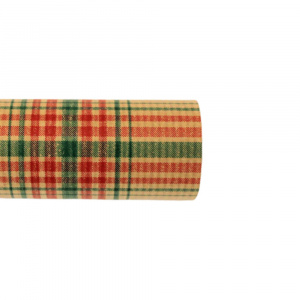 Hârtie ambalat cadouri Kraft Vintage Tartan