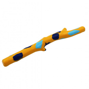 Jucărie băț portocaliu 30cm pentru câini - Img 1