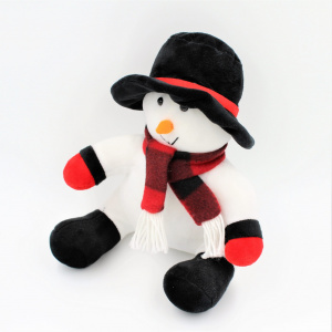 Jucărie din pluș Om de Zăpadă Snowman Soft Toy 8″ (20 cm), Eurowrap