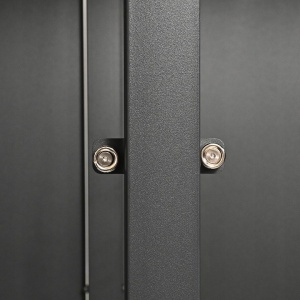 Mască pentru pubelă, Jumi, oțel galvanizat antracit, cu aspect lemn, 116x80x86 cm, pentru tomberon 240L