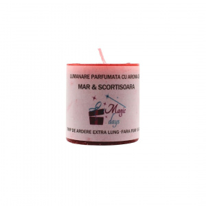 Lumânare parfumată Magic Days măr & scorțișoară 5cm - Img 2