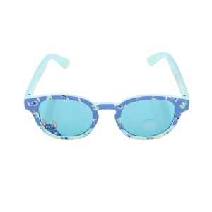 Ochelari de Soare Copii Disney Stitch – Model Albastru Pastel, Protecție 100% UV, Design Tropical