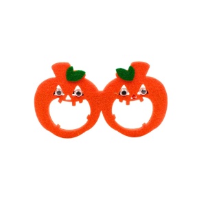 Ochelari pentru Halloween, model dovleac, 15x14 cm