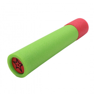 Pistol Apă Copii 26cm – Spumă EVA, Plutitor, Joacă Piscină/Plajă – Verde Roșu