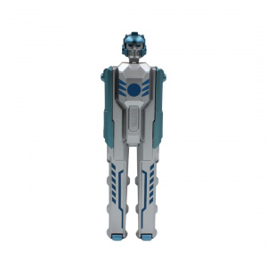 Pix funny robot bleu-argintiu colecția aviație - Img 3