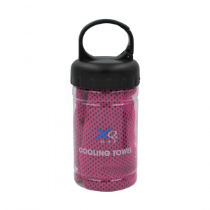 Prosop roz cu efect de răcire, XQ Max, 80x27 cm