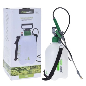 Pulverizator cu presiune ProGarden 5L, cu pompă manuală și curea de umăr