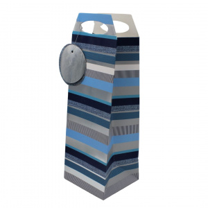 Pungă băuturi Clairefontaine Male Stripe Champagne