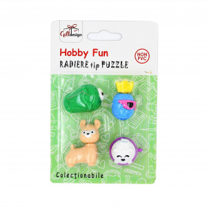Radiere puzzle colecționabile seria Hobby Fun lamă