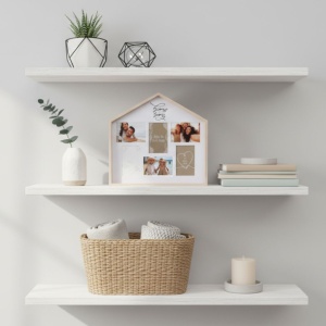Ramă foto colaj Home Sweet Home în formă de căsuță, pentru 6 poze