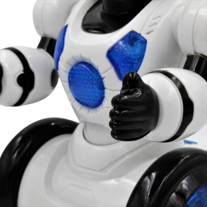 Roboțel spațial cu mișcări sunet și lumini