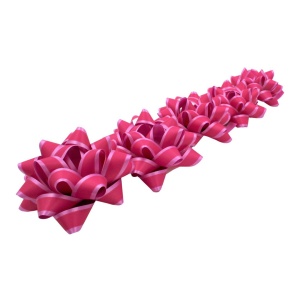 Set 10 steluțe autoadezive, 7 cm, Brizzolari, culoarea roz mat