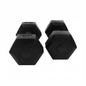 Set 2 gantere negre XQ Max 2x2 kg