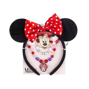 Set 3 accesorii pentru fete, Cerda, model Minnie Mouse - Img 1