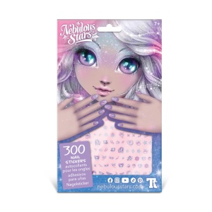Set 300 stickere, pentru unghii, Nebulous Stars, Estrelia