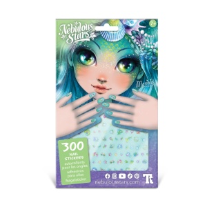 Set 300 stickere, pentru unghii, Nebulous Stars, Marinia