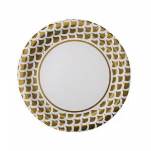 Set 8 Farfurii 23 cm SEA GOLD