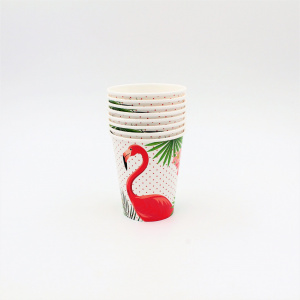 Set 8 pahare 260 ml Flamingo - Img 3