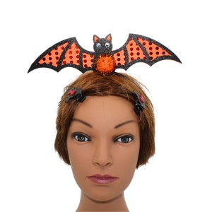 Set accesorii, Halloween, coroniță cu 2 agrafe, model liliac, Goodmark
