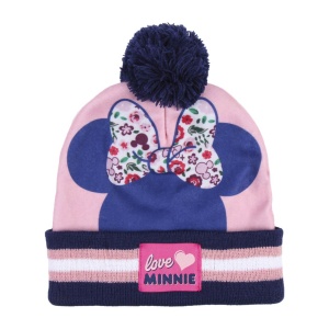 Set pentru copii, cu căciulă și mănuși, personaj Minnie Mouse, Cerda, one size