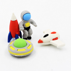 Set radiere colecționabile Erazer Buddies Space