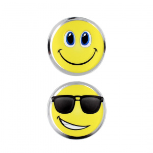 Set stickere Big Smiling Faces 2 bucati - Img 2
