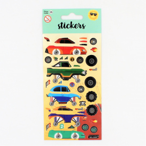 Set stickere Build a car 41 bucati - Img 1