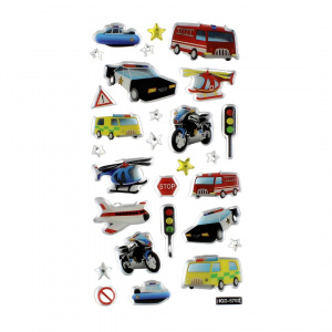 Set stickere Epoxy Vehicles 28 bucati