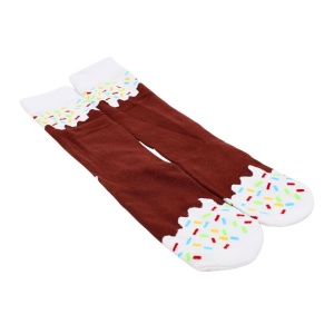Șosete Funny Ice Cream unisex, model înghețată pe băț, multicolor, One Size, cadou amuzant