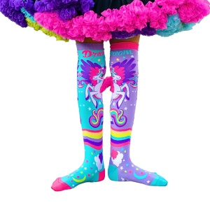 Șosete lungi colorate Madmia pentru fete Mini Pony 6-99 ani