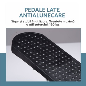 Stepper multifuncțional Umbro - suprafață antialunecare, max. 120 kg