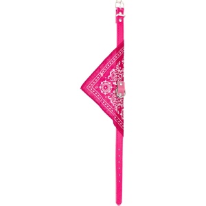 Zgardă cu eșarfă pentru câini, Koopman, 37 cm, culoarea roz