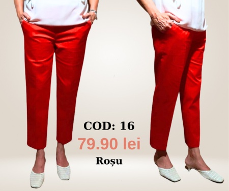 Pantaloni Vara cu buzunare 16