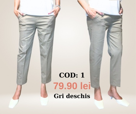 Pantaloni Vara cu buzunare 1
