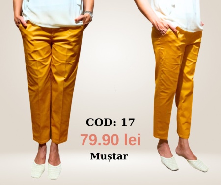 Pantaloni Vara cu buzunare 17