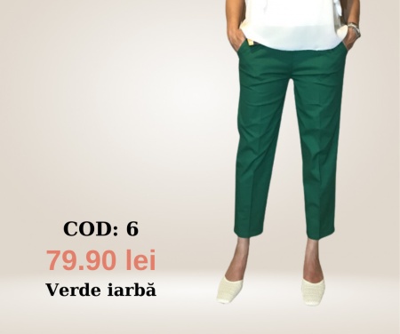 Pantaloni Vara cu buzunare 6