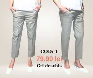 Pantaloni Vara cu buzunare 1 - Img 1