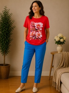 Pantaloni Vara cu buzunare 744