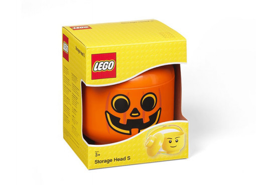 Cutie depozitare S cap minifigurina LEGO - Dovleac