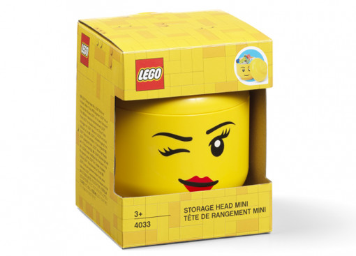 Mini cutie depozitare cap minifigurina LEGO - Winky