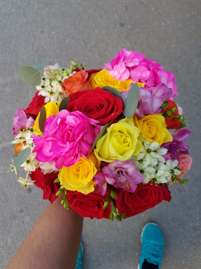 Buchet de mireasa de vara