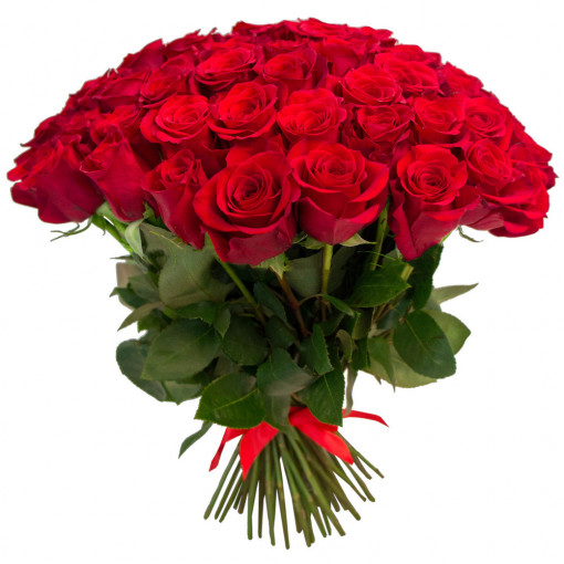 Buchet 51 trandafiri rosii