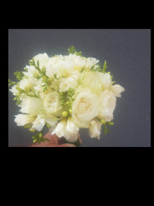 Buchet de mireasa alb