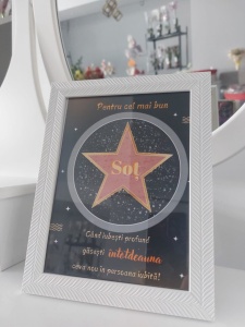 Ramă cu mesaj - Șoț