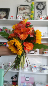 Buchet mireasa 5 - Floarea soarelui