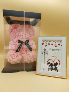 Pachet - Valentine's Day+ Urs 25 cm