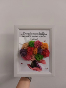 Tablou cu licheni si copacul vietii La multi ani!