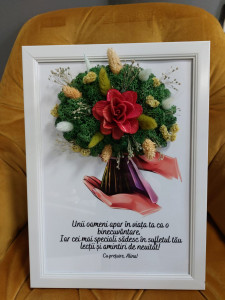 Tablou cu licheni - Buchet